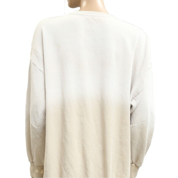 Free People Ombre Tie-Dye Pullover Sweatshirt Top Long Sleeve Oversized S 283162 - Picture 4 of 4